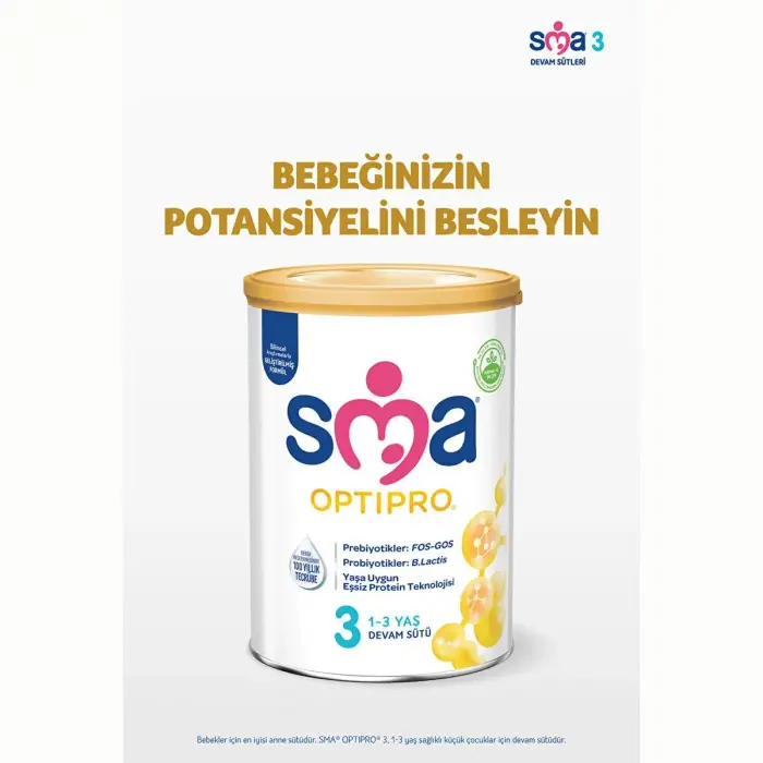 Optipro 3 Devam Sütü (1-3 Yaş, 400 g)
