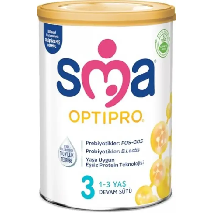 Optipro 3 Devam Sütü (1-3 Yaş, 800 g)