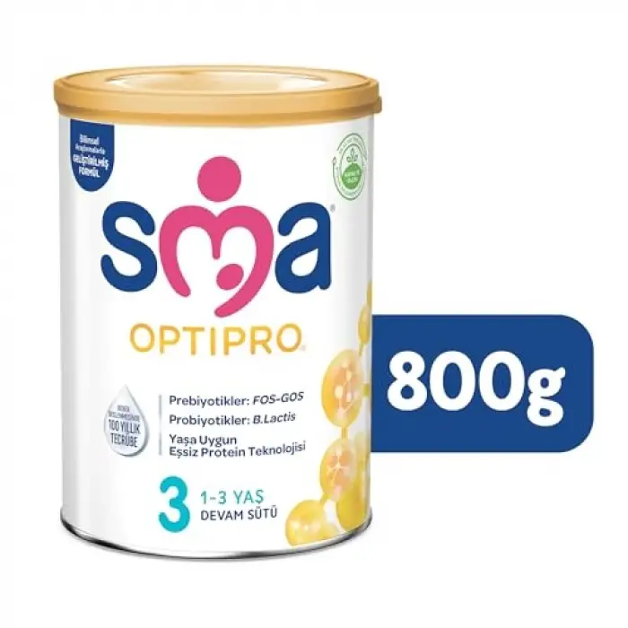 Optipro 3 Devam Sütü (1-3 Yaş, 800 g) x 6