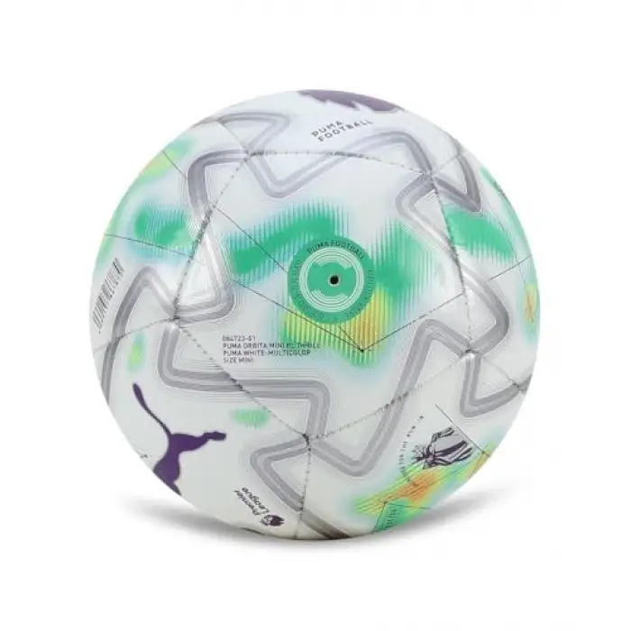 Orbita Mini PL Thrill Unisex Yetişkin Top, White-multicolor, Mını