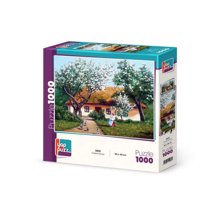 Ördekli Bahçe 1000 Parça Puzzle