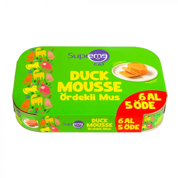 Ördekli Püre 85 g 6 Al 5 Öde Islak Mama