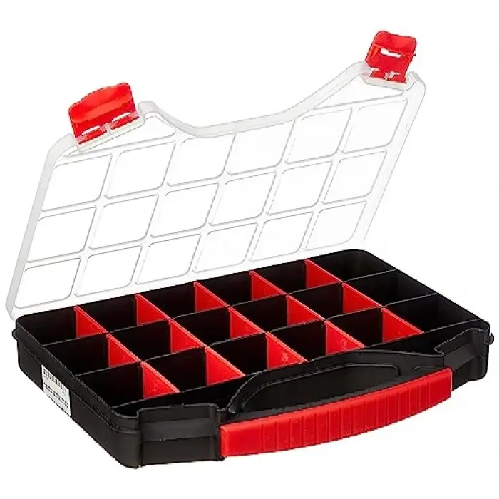 Org/13 Organizer, Polypropylene, Siyah/Sarı, 13, 1 Adet