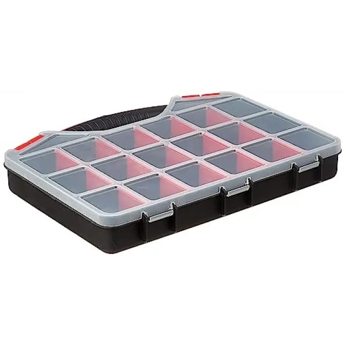 Org/13 Organizer, Polypropylene, Siyah/Sarı, 13, 1 Adet