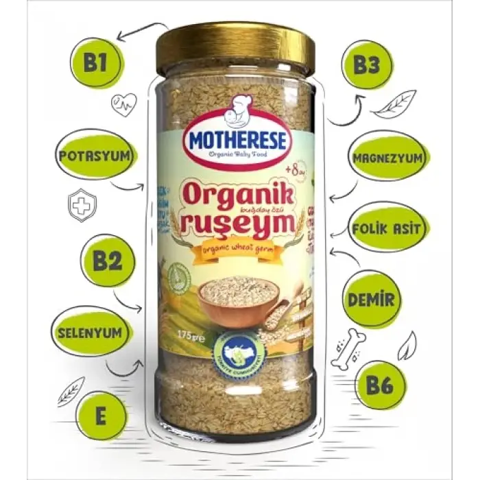 Organik Bebek Ruşeym 175 g