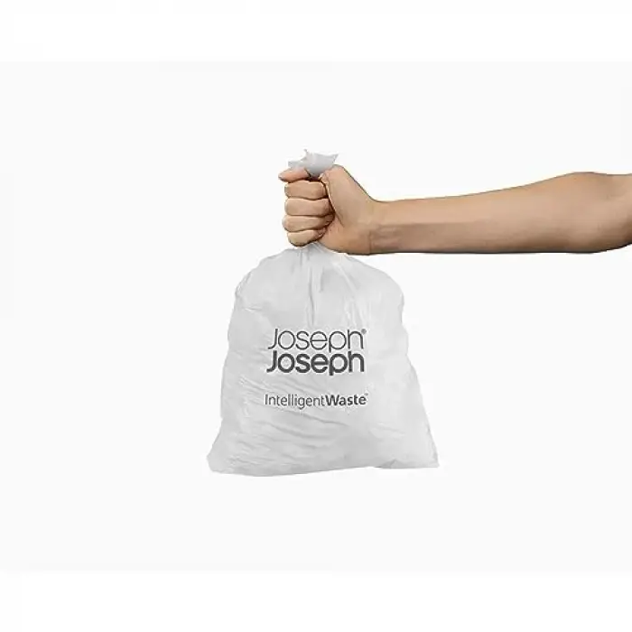 Organik Çöp Torbası, 50 Adet, 4 L, Şeffaf