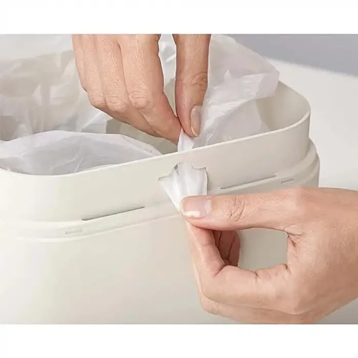 Organik Çöp Torbası, 50 Adet, 4 L, Şeffaf