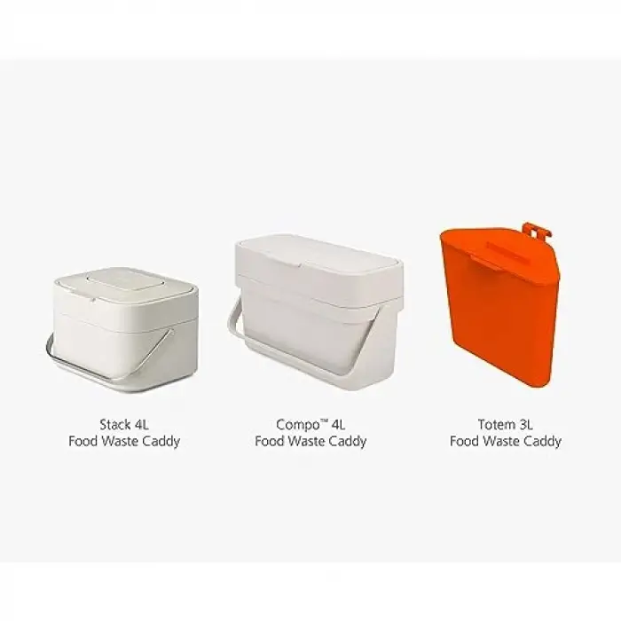 Organik Çöp Torbası, 50 Adet, 4 L, Şeffaf