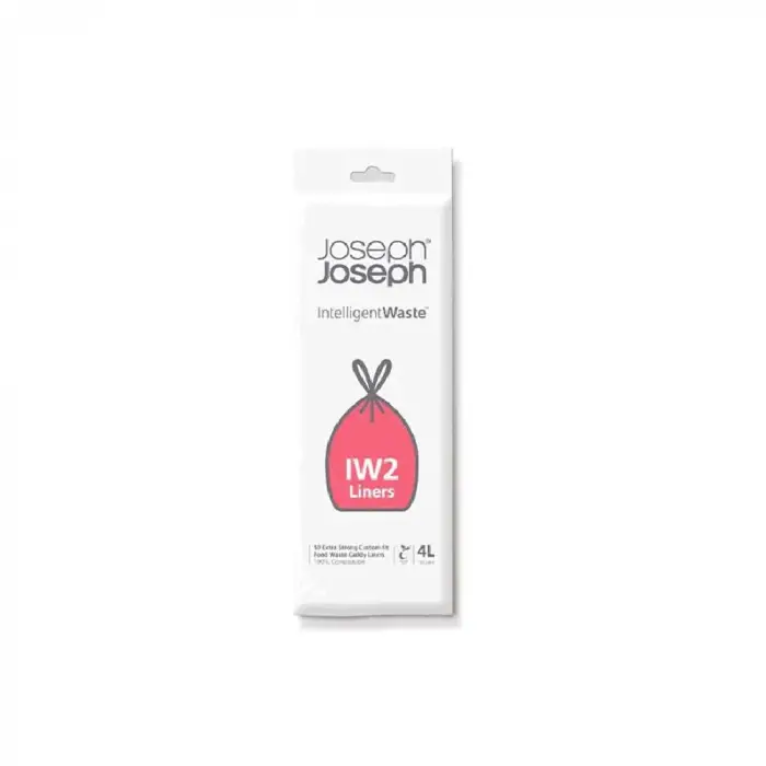 Organik Çöp Torbası, 50 Adet, 4 L, Şeffaf