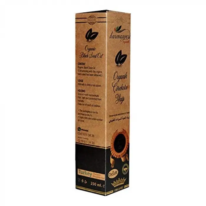Organik Çörekotu Yağı 250 ml