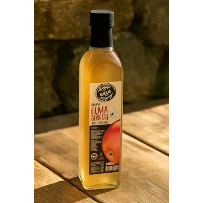 Organik Elma Sirkesi 500 Ml