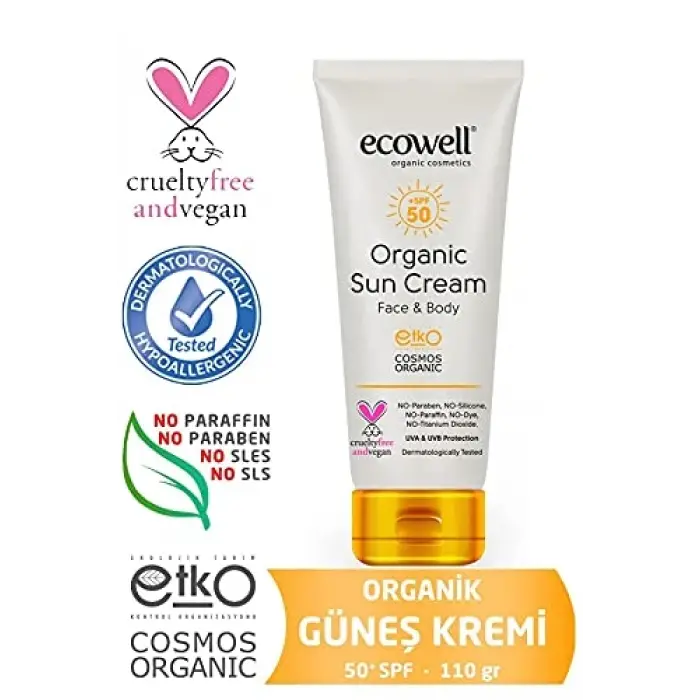 Organik Güneş Kremi 50 SPF