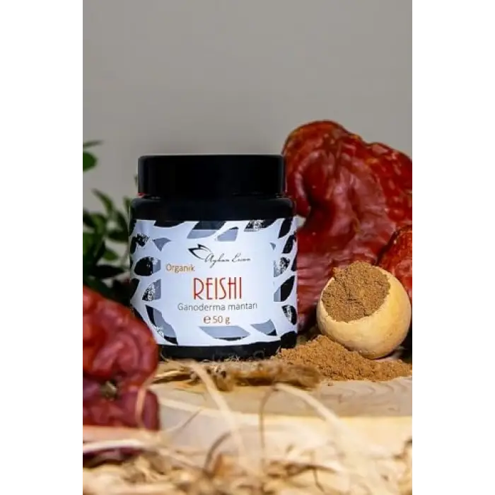 Organik Reishi Ganoderma Mantarı Tozu 50 G