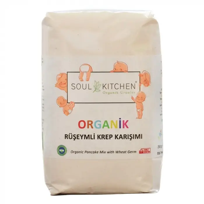 Organik Rüşeymli Krep Karışımı 250 g