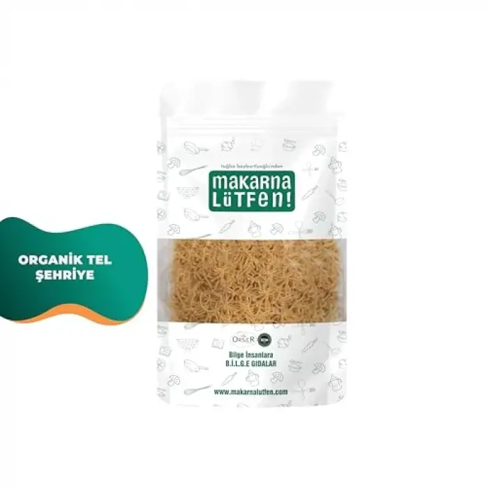 Organik Tel Şehriye 200 gram