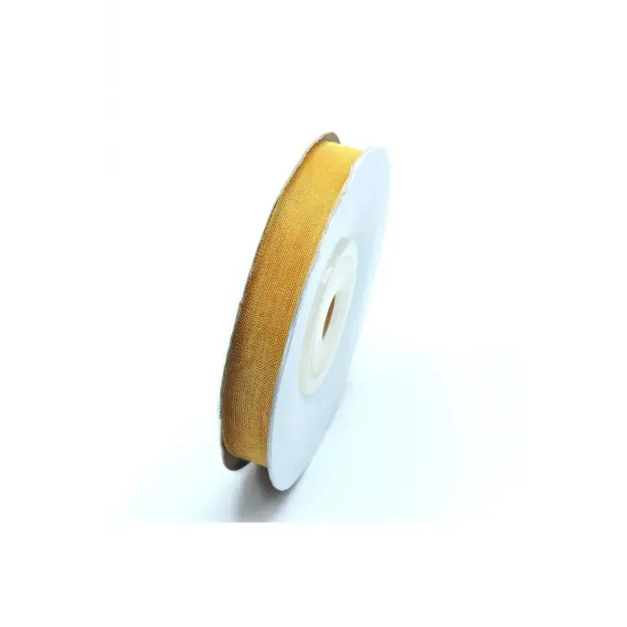 Organze Tül Kurdele 1 Cm, Hardal