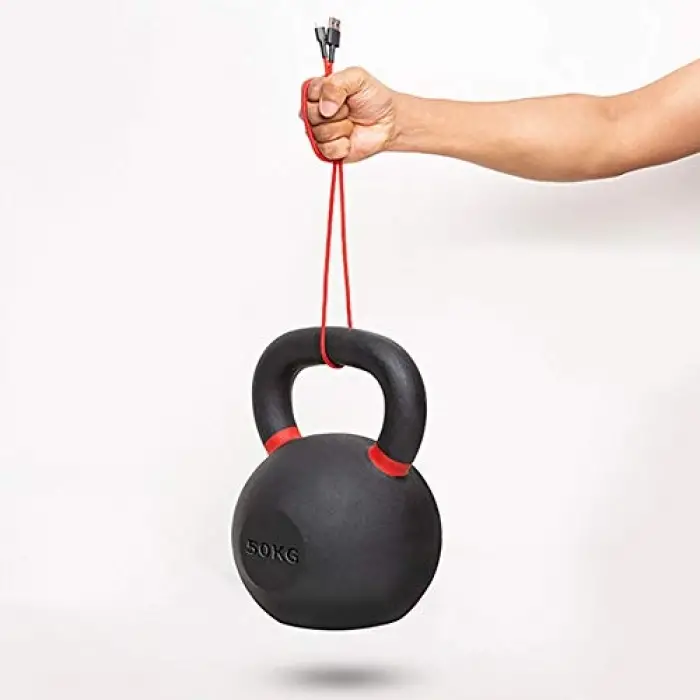 Örgülü USB Type C Kablo, Kırmızı (100 cm)