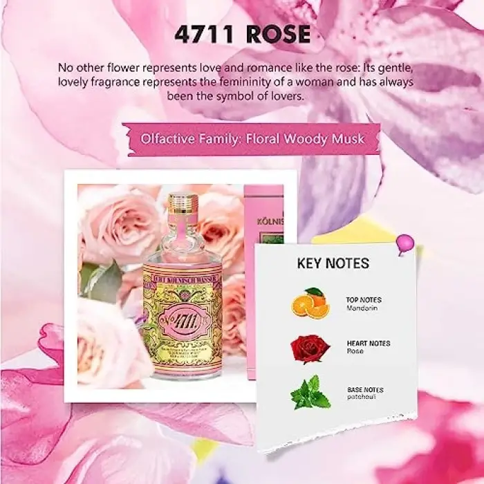 Original Eau De Cologne Floral Collection Rosel Edc 100 Ml Unisex