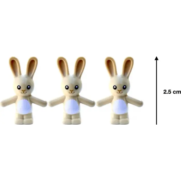 Orijinal Tavşan Figürleri 3 Parça