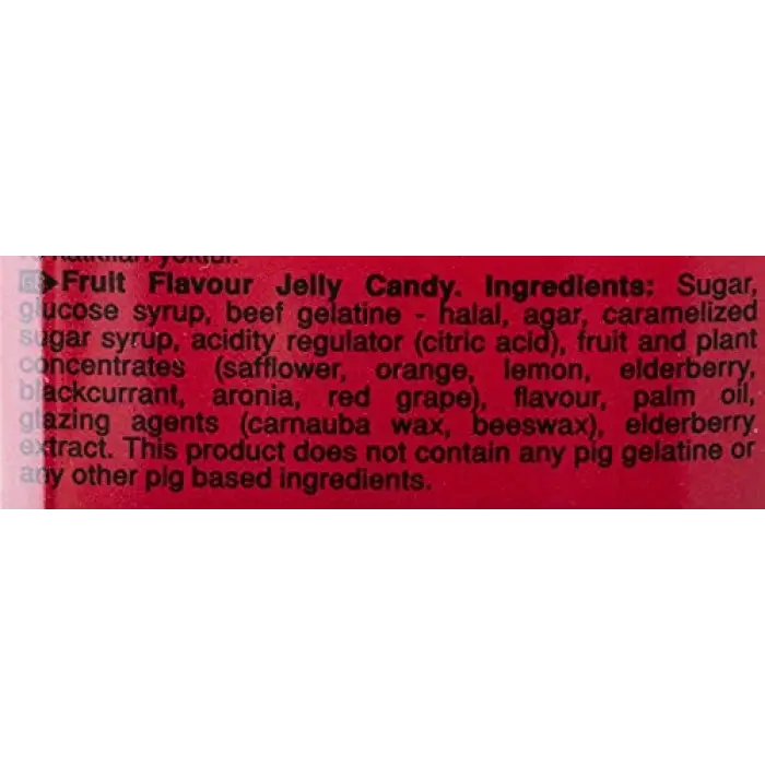 Orman Meyveli Jelibon 175 G