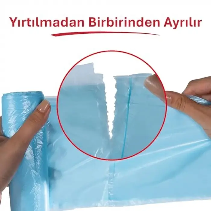 Orta Boy 40lı Çöp Torbası 55x57 cm (1 x 40 Adet)