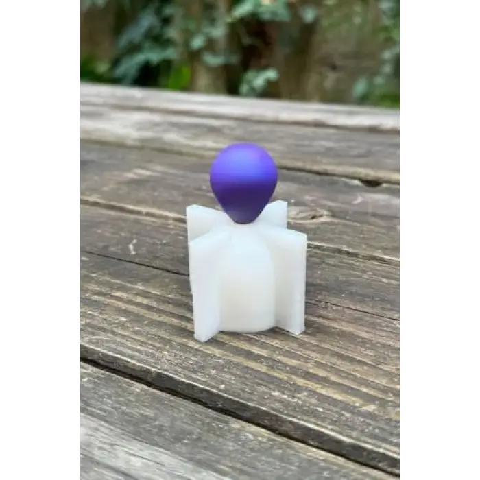 Orta Boy Balon Elips Silikon Mum Kalıbı