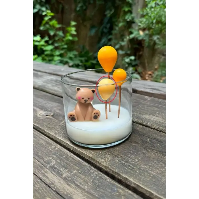 Orta Boy Balon Elips Silikon Mum Kalıbı