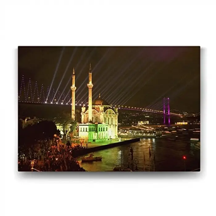 Ortaköy Camii Gece Tablo - 90x60cm