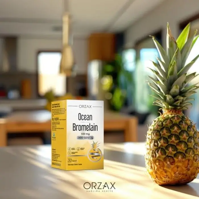 Orzax Bromelain 500 Mg 30 Kapsül