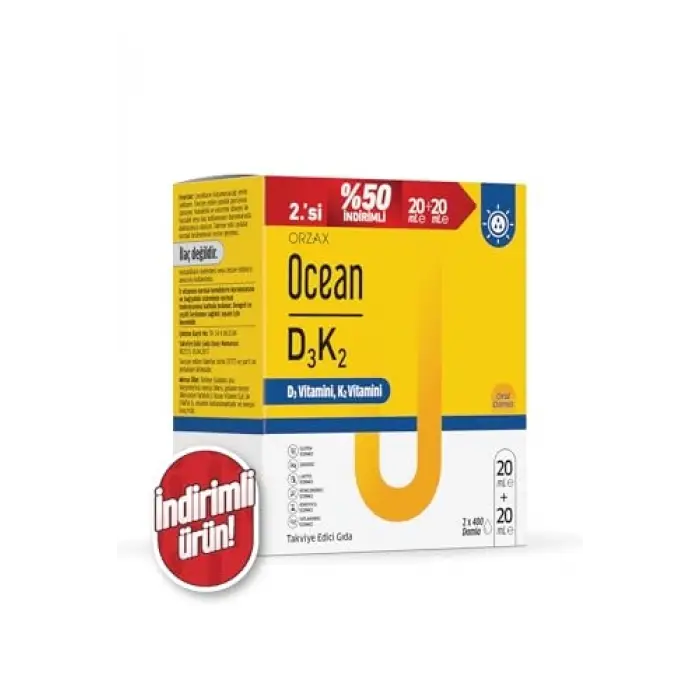 Orzax D3K2 Damla 2.%50 Indirimli