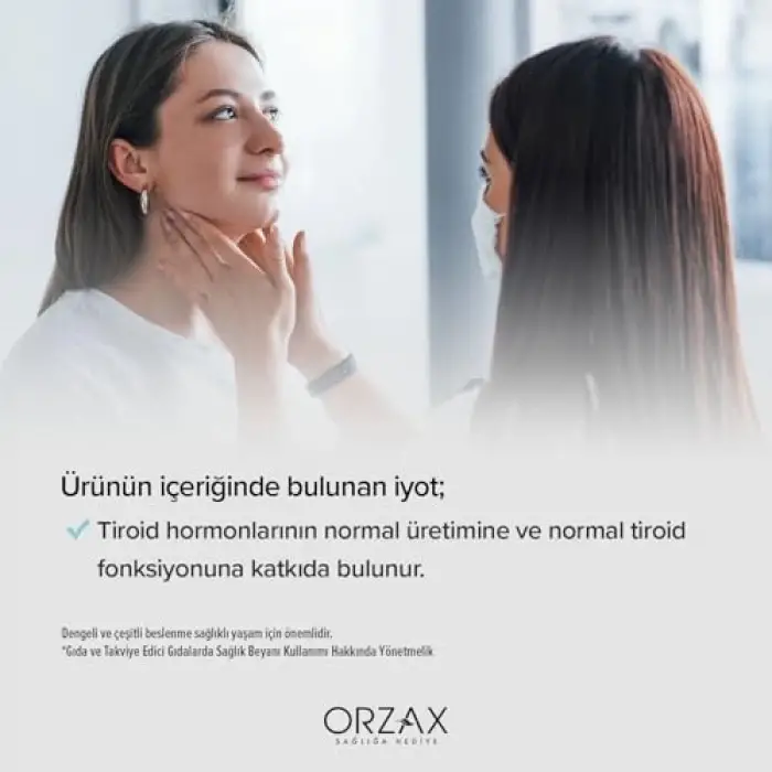 Orzax Iodine 150 Mcg Damla 30 Ml