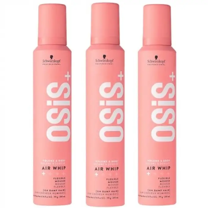 Osis+ Air Whip 200 ml, 3lü paket