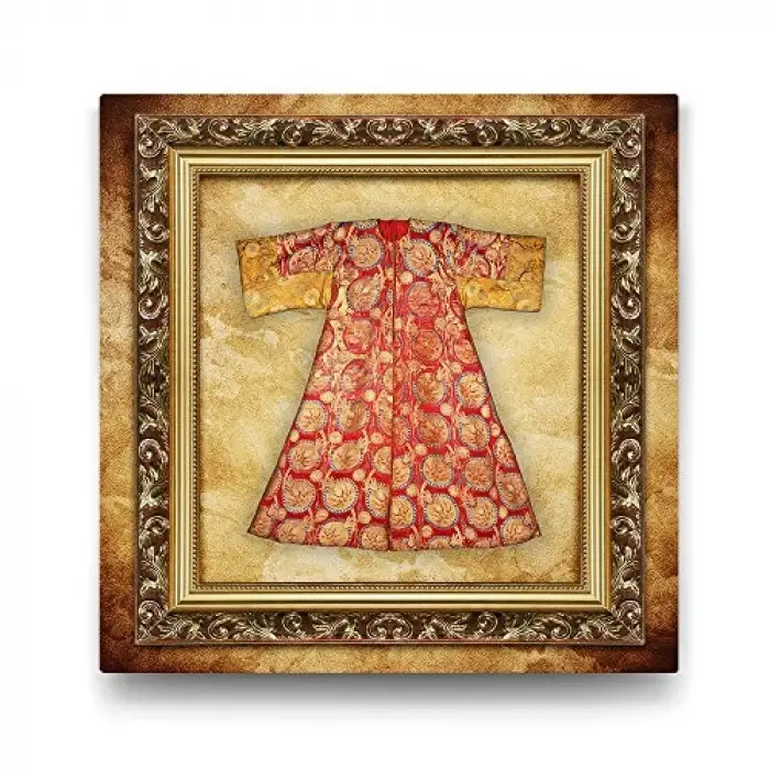 Osmanlı Padişah Kaftanı Tablosu - 50x50 cm