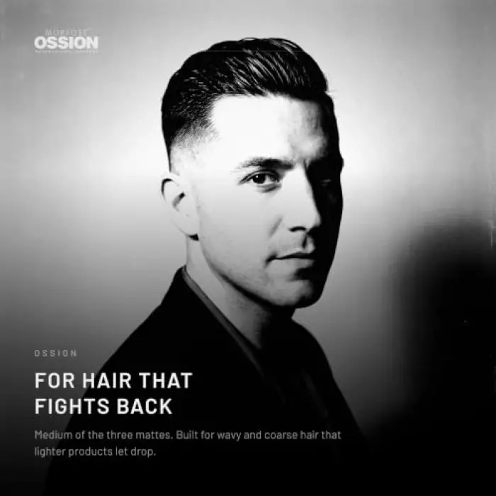 Ossion Medium Hold Pomade Krem Mat Wax 100 ml