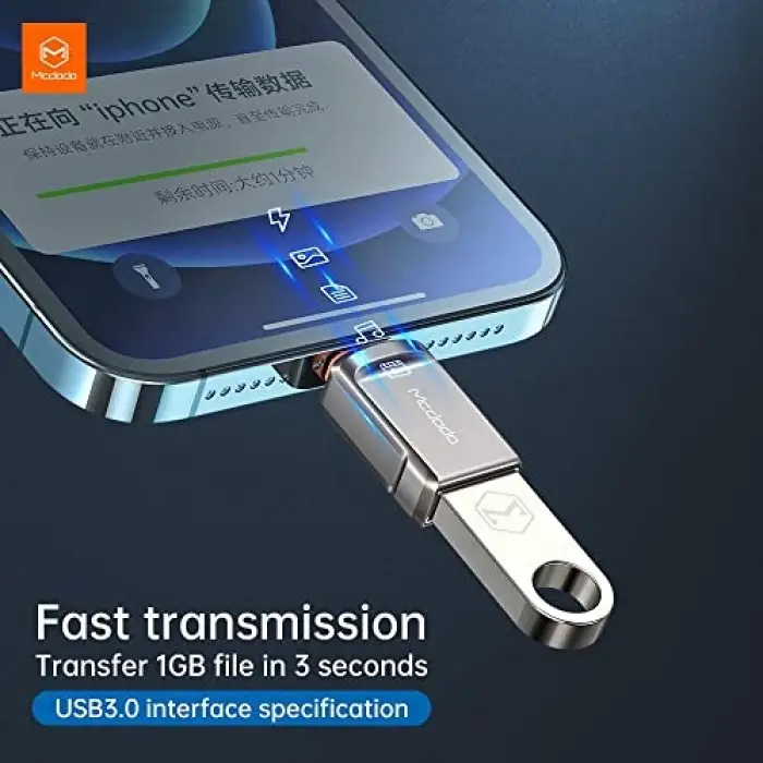 OT-8730 Gri USB - Type-C dönüştürücü soket