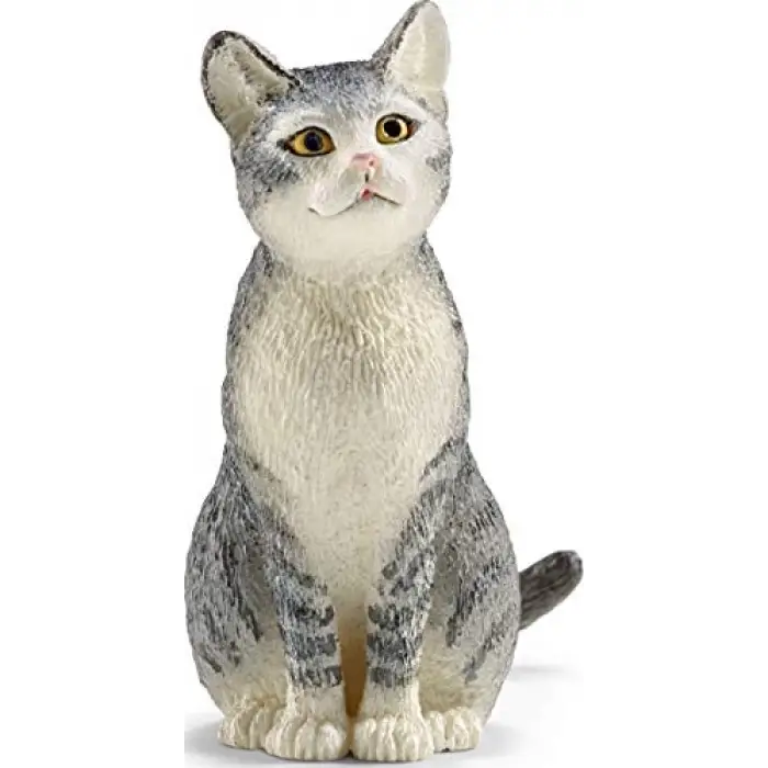 Oturan Kedi Figürü, 4 cm