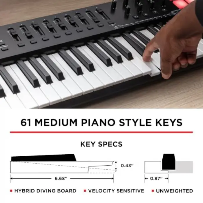 Oxygen 61 MKV USB MIDI Klavye Kontrolör