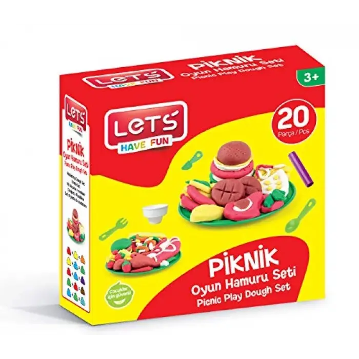Oyun Hamuru Piknik Seti 20 Parça L8595