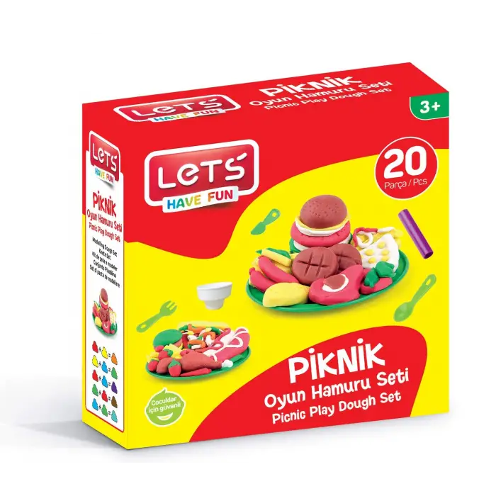 Oyun Hamuru Piknik Seti 20 Parça L8595