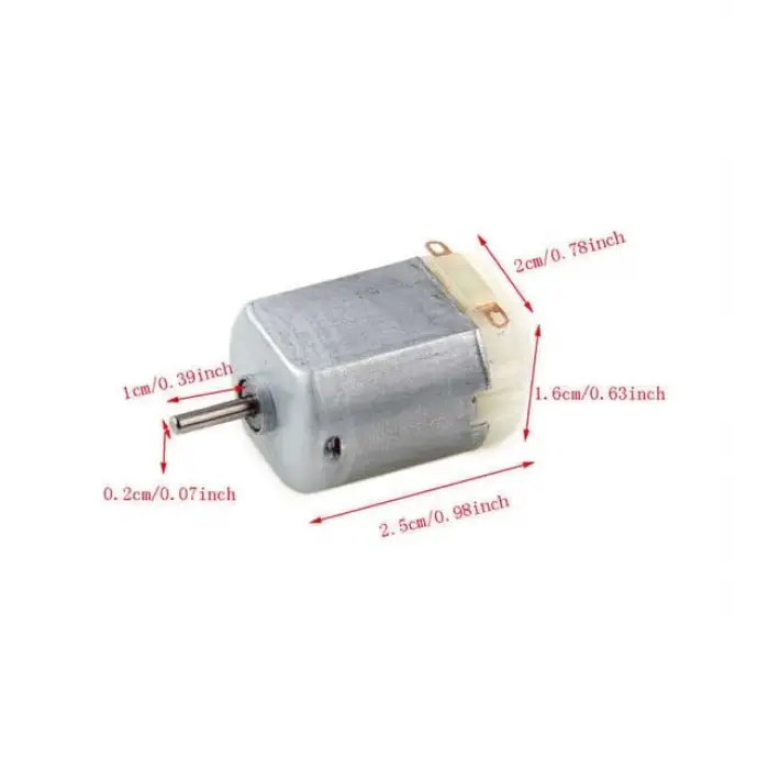 Oyuncak, 3V-6V Dc Motor ve Pervane