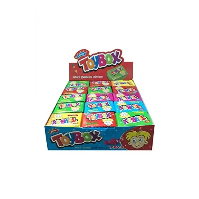 Oyuncak Dolu Sakız Kutusu 30 x 5 g