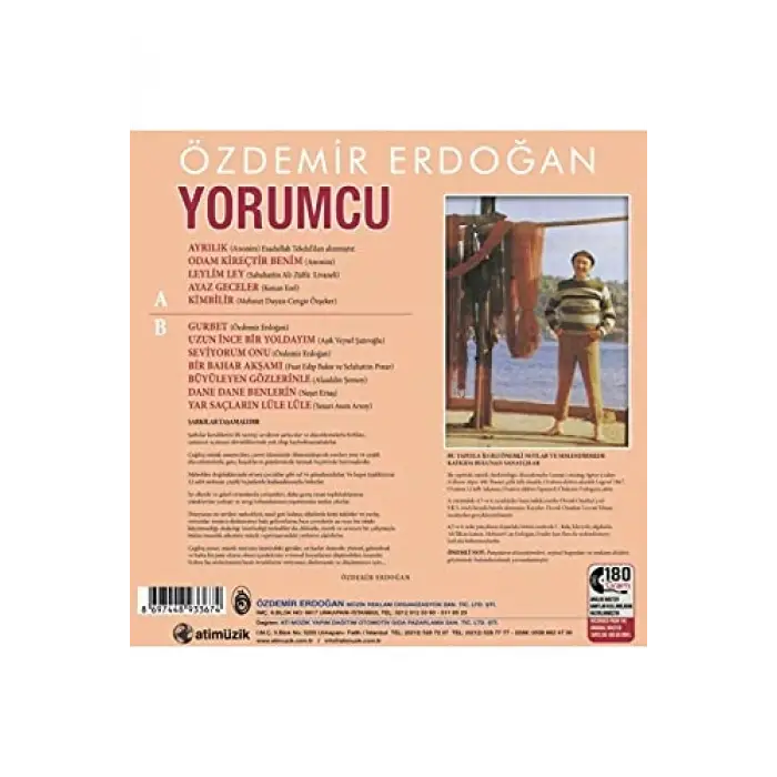 Özdemir Erdoğan / Yorumcu - Gurbet (Analog Kayıt) 33 Devir LP Plak