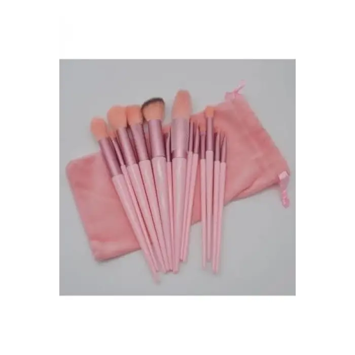 Özel Fix Keseli 13lü Yeşil Fırça Seti