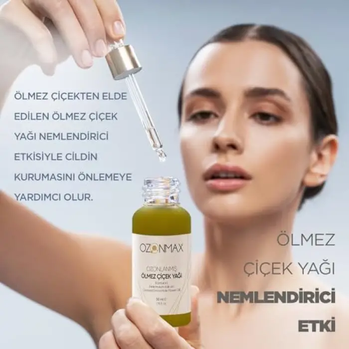 Ozonlu Ölmez Çiçek Yağı 50 ml (Kantaron)