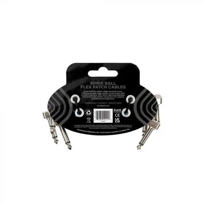 P06459 Flex Patch 3in- Cable Blue 3 Pack