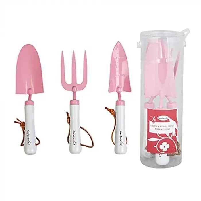 P2232003 pembe plastik 3lü set