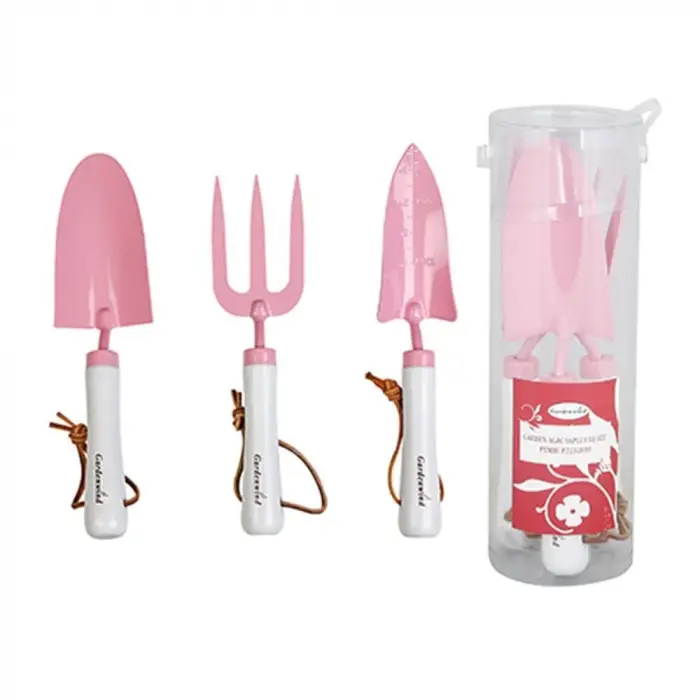P2232003 pembe plastik 3lü set