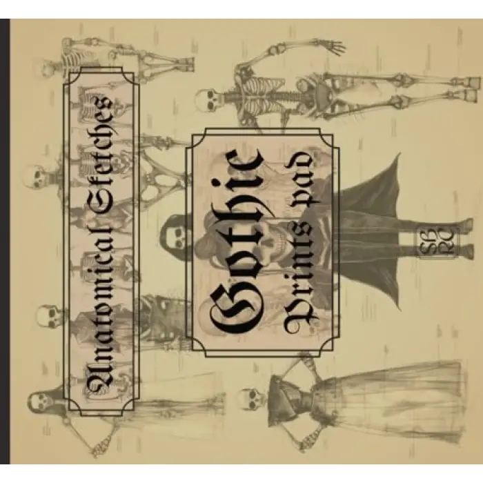 Pad Anatomical Sketches: Gothic Prints