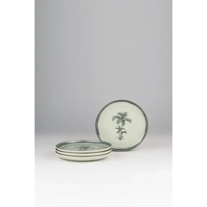 Palmiye 4 Parça 21 Cm Pasta Tabağı 80795