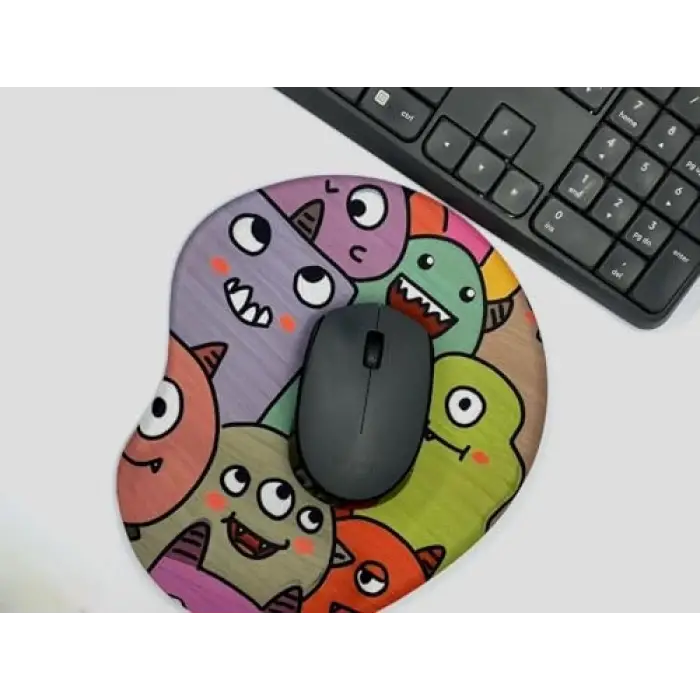 Pamukkale Baskılı Bilek Destekli Mouse Pad